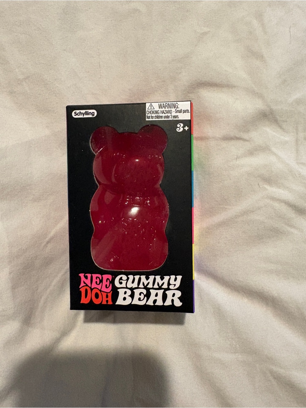 Pink Gummy Bear Toy - Nee Doh Gummy Bear
